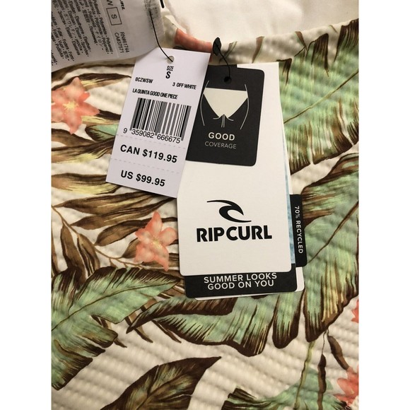 Rip Curl Women’s La Quinta Good One Piece Vacation Swimsuit Sz Small New w/tag - Picture 3 of 5